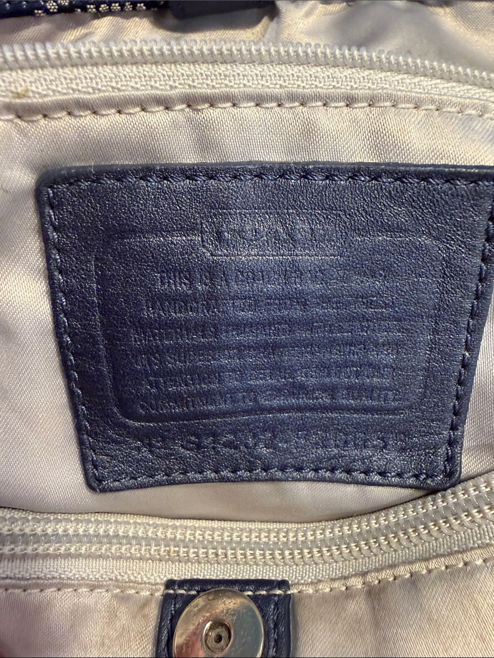 Coach Ashley Dotted Op Art Signature Satchel - Picture 5 of 14